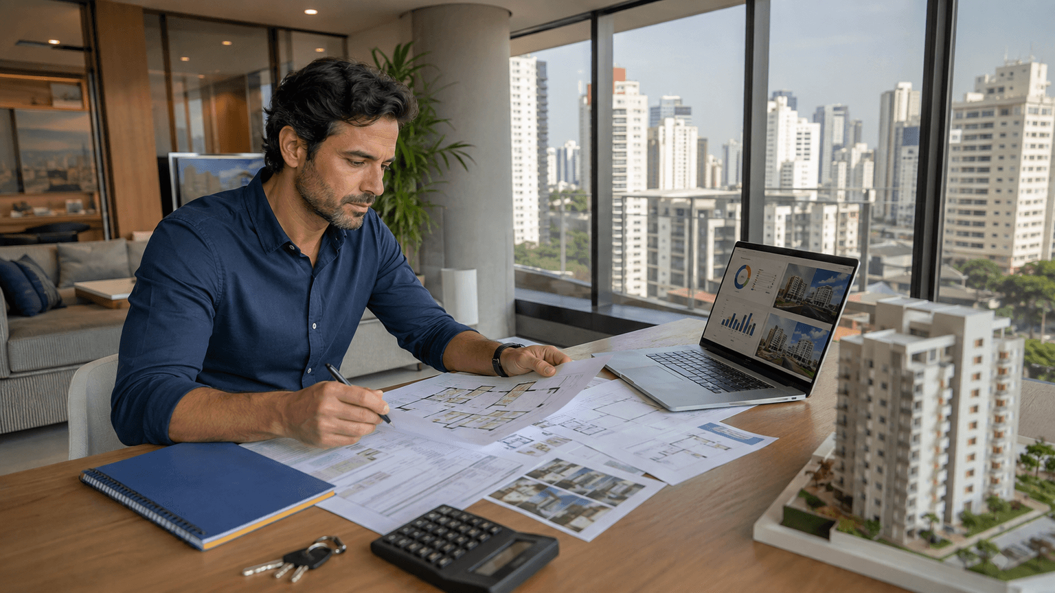 Mercado imobiliário atrai investidores com avanço do crédito